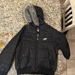 Women’s Philadelphia Eagles Crop Puffer Jacket medium